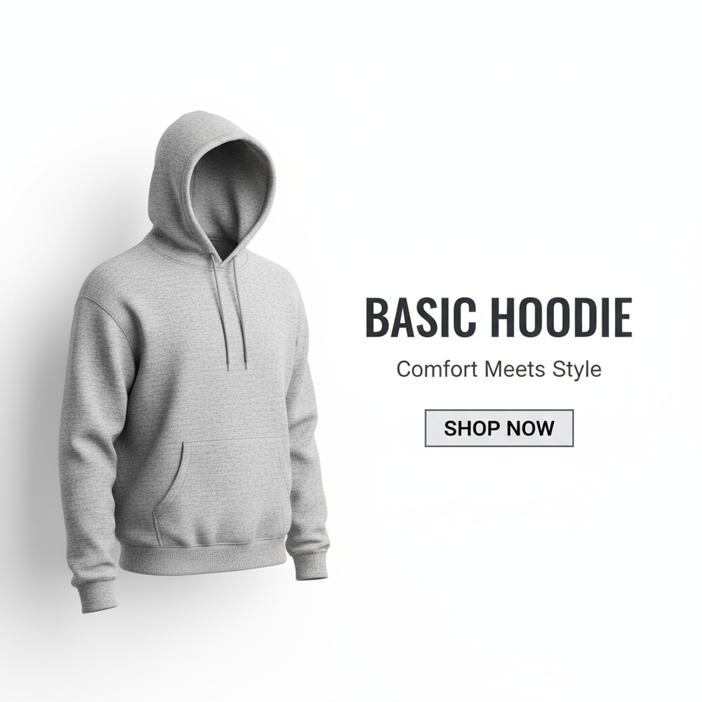 Basic Hoodie Hero Banner